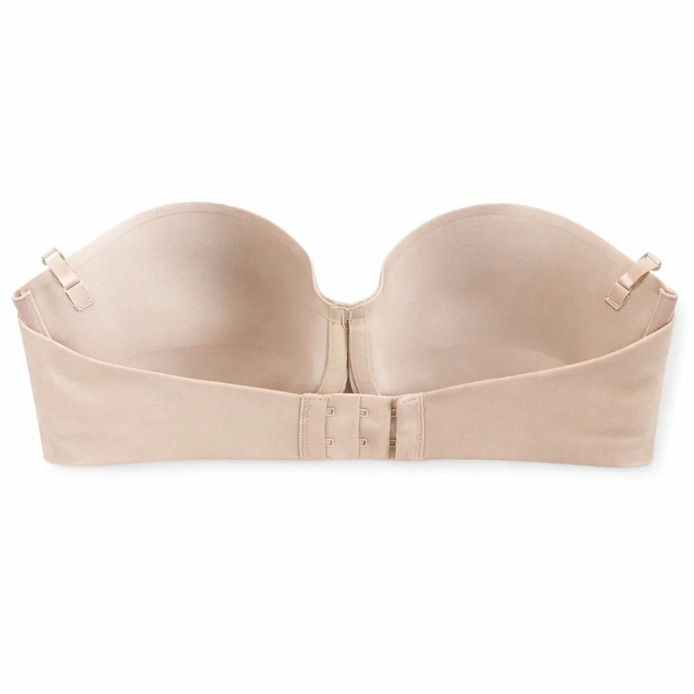 Maidenform Comfort Devotion Strapless Push-Up Bra 09417 Beige 34C NWT